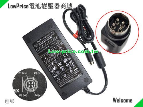  Genuine Fujia Fj-SW2028A48003750 Switching Adapter 48.0v 3.75A 180.0W Power 4 Pins FUJIA 48V 3.75A 180W 筆電變壓器 