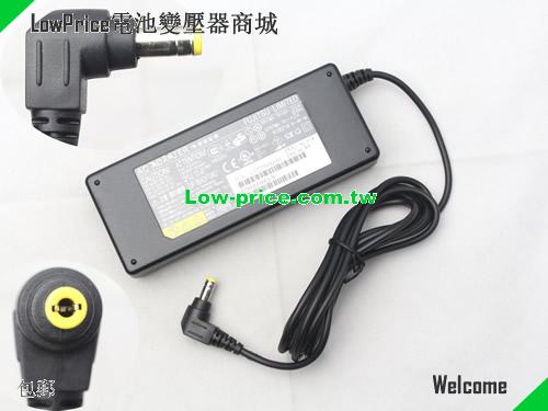  Genuine 19V 4.22A FPC04536DK DA101349 CP490992 FMVAC325A FPCAC62W AC Adapter for FUJITSU LIFEBOOK L Series LH520 LH530 LH531 S6410 V3205 V3515 V3405 FUJITSU 19V 4.22A 80W 筆電變壓器 