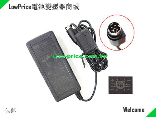 Genuine GM60-240250-F AC Adapter for GVE 24.0v 2.5A 60W Power Supply with 4 Pins GVE 24V 2.5A 60W 筆電變壓器