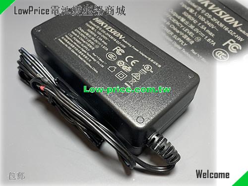HIKVISION DS-2FA3616-DZ-HW 筆電變壓器 36V 1.67A 60.1W