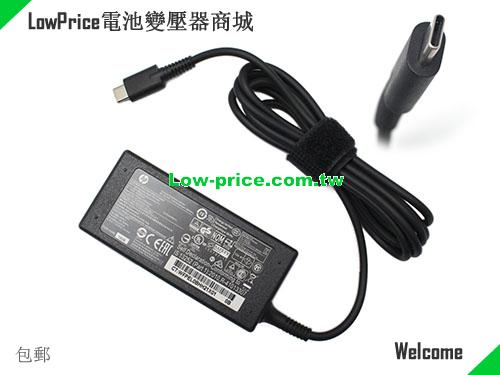 HP TPN-CA01 筆電變壓器 15V 3A 45W
