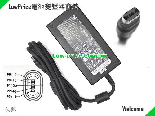 Genuine 366165-001 hp 19V 9.5A 180W Adapter Charger for HP ZD8000 X6000 NX9600 oval tip Compaq Presario R4100 R4200 DV1300 HP 19V 9.5A 180W 筆電變壓器