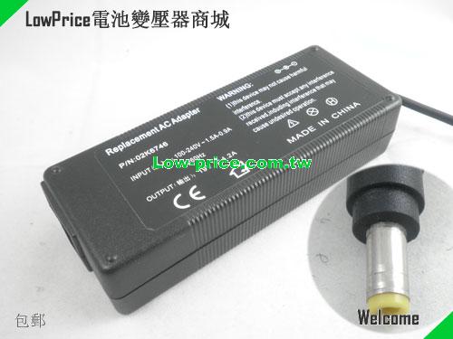 IBM 02K6555 筆電變壓器 19V 4.2A 80W