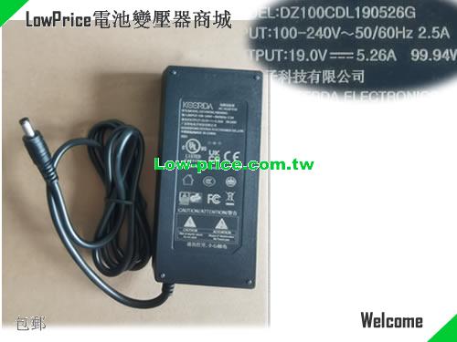 KEERDA 19V 5.26A AC Adapter