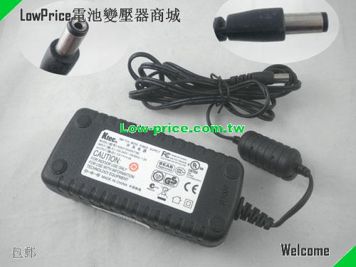 KTEC KSAH1200400T1M2 筆電變壓器 12V 4A 48W