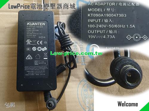 KUANTEN  19V 4.73A AC Adapter