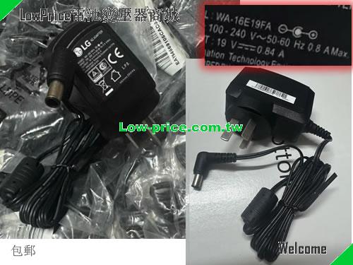 LG  19V 0.84A AC Adapter