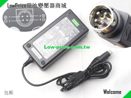 LI SHIN 0217B1250 12V 4.16A 50W 4-pin AC Adapter LI SHIN 12V 4.16A 50W 筆電變壓器