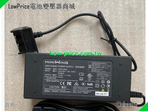 MINIWING SPBC1204A 筆電變壓器 12.6V 4A 50W