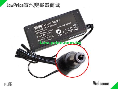 MOSO XKD-Z1500IC18.0-36W 筆電變壓器 18V 1.5A 27W