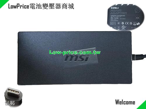 Genuine ADP-330GB D 330W Adapter for MSI Raider GE68HX 14VHG/i9-14900HX/RTX4080 20v 16.5A MSI 20V 16.5A 330W 筆電變壓器
