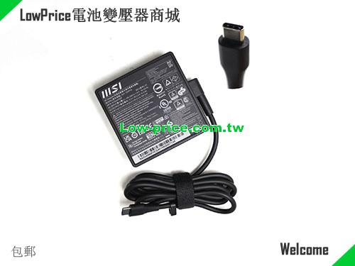 Genuine MSI A21-100P1A Ac Adapter A100AP05P 20v 5A 100W Type c Power Supply MSI 20V 5A 100W 筆電變壓器