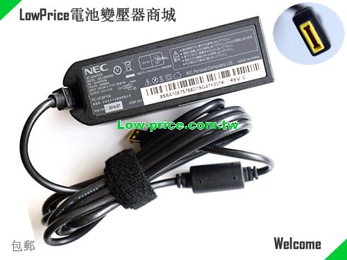 NEC ADLX36NDN2D 筆電變壓器 12V 3A 36W