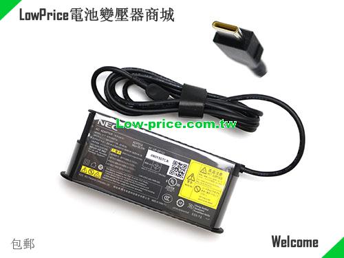 Genuine A19-095P1A AC Adapter NEC ADP014 PC-VP-BP137 95W 20V 4.75A Type-C Power Charger NEC 20V 4.75A 95W 筆電變壓器
