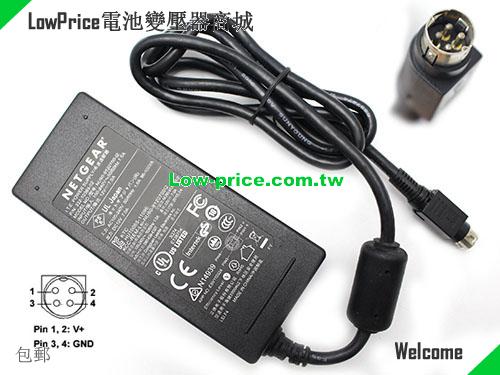 NETGEAR 2ABP084F 筆電變壓器 12V 7A 84W