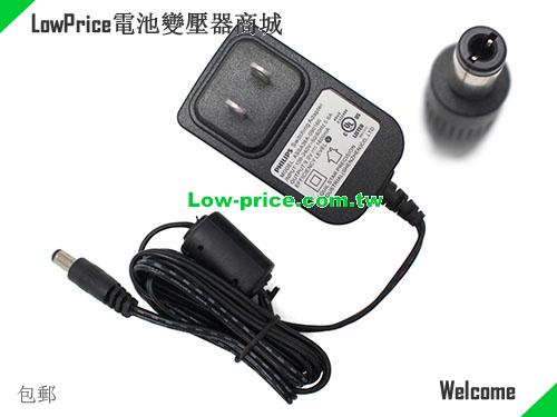 Genuine Philips ASSA36A-090160 Switching Adapter 9.0v 1600mA 14W US Style PHILIPS 9V 1.6A 14W 筆電變壓器
