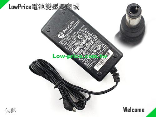 POLYCOM 4165-42740-003 筆電變壓器 48V 0.38A 18.24W