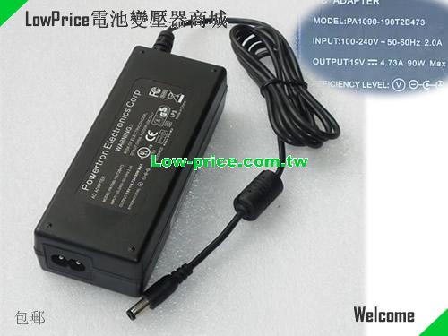 POWERTRON  19V 4.73A AC Adapter