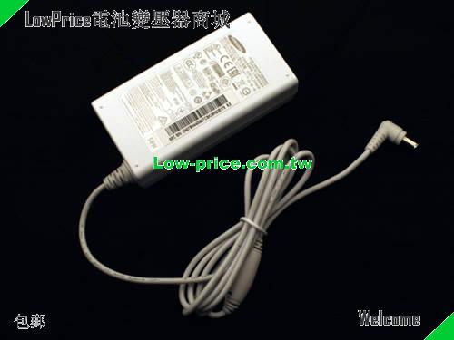  White Samsung A5814_FPNAW Adapter 14.0V 4.14A 58W Charger SAMSUNG 14V 4.14A 58W 筆電變壓器 