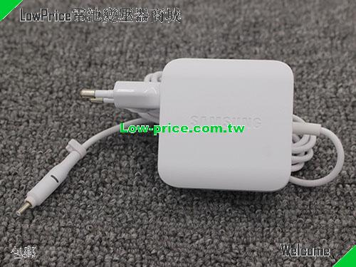  Genuine White EU Samsung 19v 3.42A AC Adapter AD-6519AKR PSCV650105A SAMSUNG 19V 3.42A 65W 筆電變壓器 