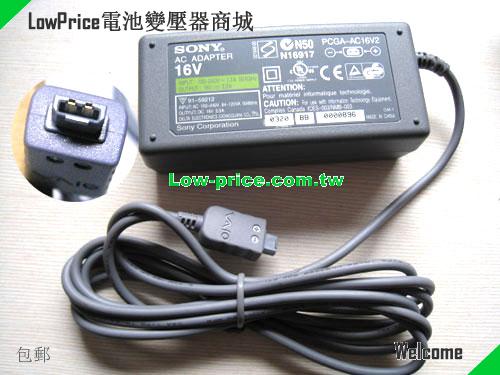 SONY PCGA-AC5N 筆電變壓器 16V 2.5A 40W