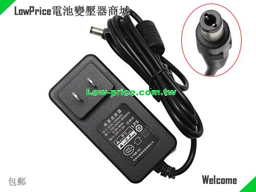 SUN  12V 3A AC Adapter