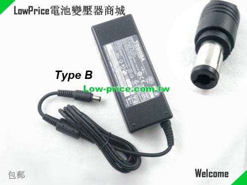 TOSHIBA ADP-60FB 筆電變壓器 15V 5A 75W