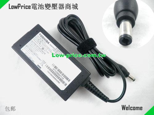 TOSHIBA PA3822E-1AC3 筆電變壓器 19V 2.37A 45W