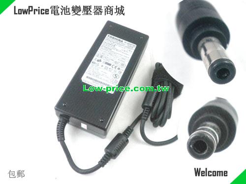  New Genuine TOSHIBA PA3290E-2ACA PA3290U-2ACA API3AD01 19V 6.3A AC ADAPTER TOSHIBA 19V 6.3A 120W 筆電變壓器 