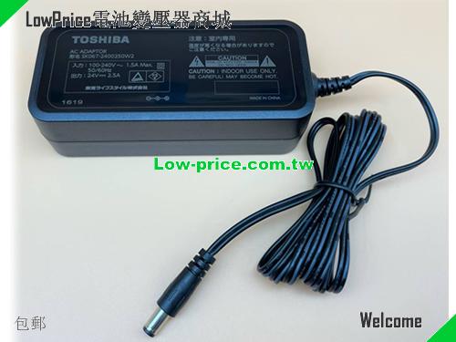 TOSHIBA  24V 2.5A AC Adapter