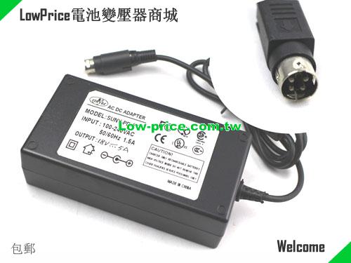 XINYUE  18V 5A AC Adapter