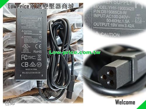 YHY 19V 3.42A AC Adapter