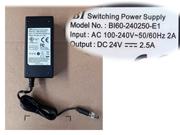 BI 24V 2.5A 60W筆電變壓器，副廠/原廠筆電電源供應器，接頭規格-5.5 x 2.1mm 