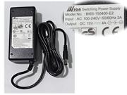 BIRON 15V 4A 60W筆電變壓器，副廠/原廠筆電電源供應器，接頭規格-5.5 x 2.1mm 