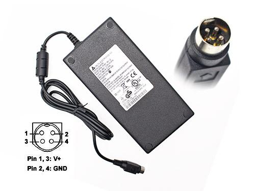 DELTA 48V 3.125A 150W筆電變壓器，副廠/原廠筆電電源供應器，接頭規格-4PINmm 