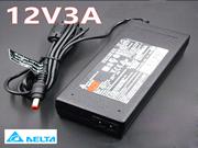 DELTA 12V 3A 36W筆電變壓器，副廠/原廠筆電電源供應器，接頭規格-5.5 x 2.1mm 