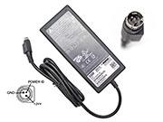 Delta 24V 2.6A 62W筆電變壓器，副廠/原廠筆電電源供應器，接頭規格-