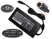 Delta 24V 7.5A 180W筆電變壓器，副廠/原廠筆電電源供應器，接頭規格-