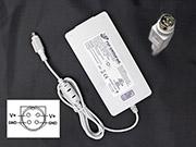 Genuine White FSP FSP120-AWAN3-W AC Adapter 54v 2.22A 120W Power Supply Round with 4 Pins FSP 54V 2.22A 120W 筆電變壓器