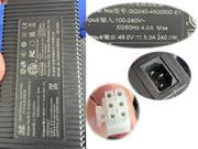 GANGQI 48V 5A 240W筆電變壓器，副廠/原廠筆電電源供應器，接頭規格-