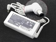 LG R400 R410 LCD Monitor Adapter 19V 3.42A PA-1650-43 ADP-1650-68 65W with White Power Cord LG 19V 3.42A 65W 筆電變壓器