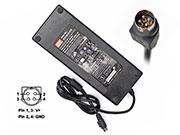 MEAN WELL 24V 9.2A 221W筆電變壓器，副廠/原廠筆電電源供應器，接頭規格-