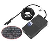 MICROSOFT 15V 2.58A 44W筆電變壓器，副廠/原廠筆電電源供應器，接頭規格-
