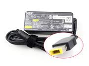 NEC 20V 2.25A 45W筆電變壓器，副廠/原廠筆電電源供應器，接頭規格-