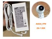 SAMSUNG 24V 1.66A 40W筆電變壓器，副廠/原廠筆電電源供應器，接頭規格-6.5 x 4.4mm 