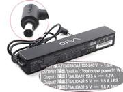 SONY 19.5V 4.7A 92W筆電變壓器，副廠/原廠筆電電源供應器，接頭規格-6.5 x 4.4mm 