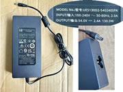 UE 54V 2.4A 130W筆電變壓器，副廠/原廠筆電電源供應器，接頭規格-5.5 x 2.1mm 