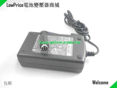 LI SHIN 043-124000-13 LCD Monitor Power Supply adpater12V 4A 48W
